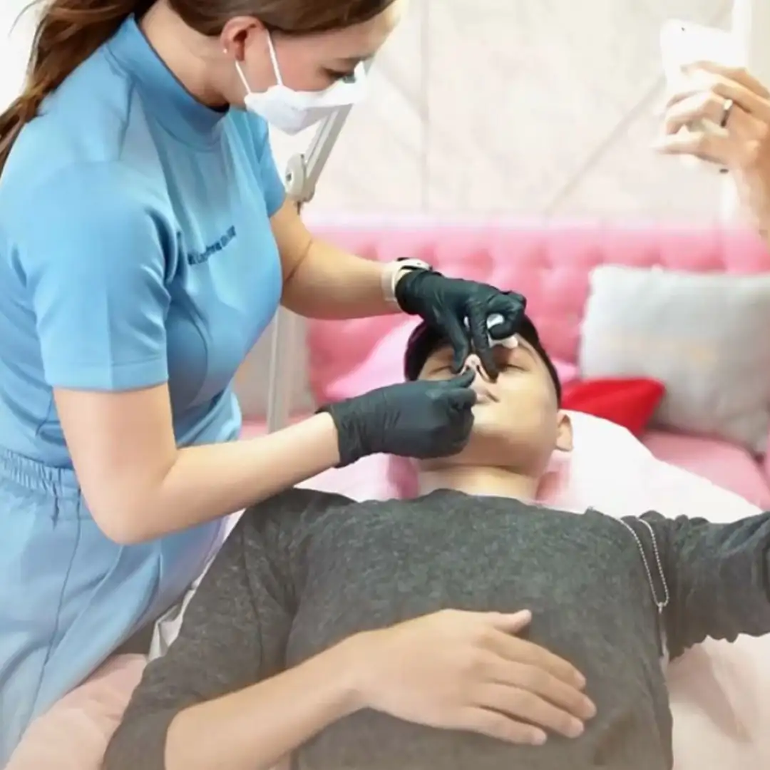 Proses dan Hasil Prosedur Treatment Tanam Benang